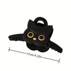 Silicone Cat Hair Claw Hair Clip Female Large Back Head Clip Cartoon Headwear