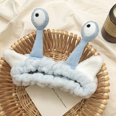 Snail Face Wash Hairband Funny Headband Non slip
