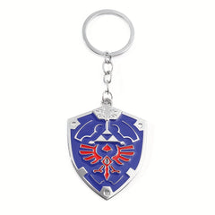 Shield Pendant Keychain Car Bag Pendant