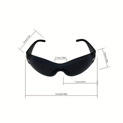 Y2K Rimless Sunglasses Star Gradient UV400