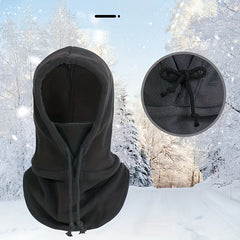 Winter Warm Balaclava Cycling Cap Outdoor Sports Windproof Cap Ski Bib