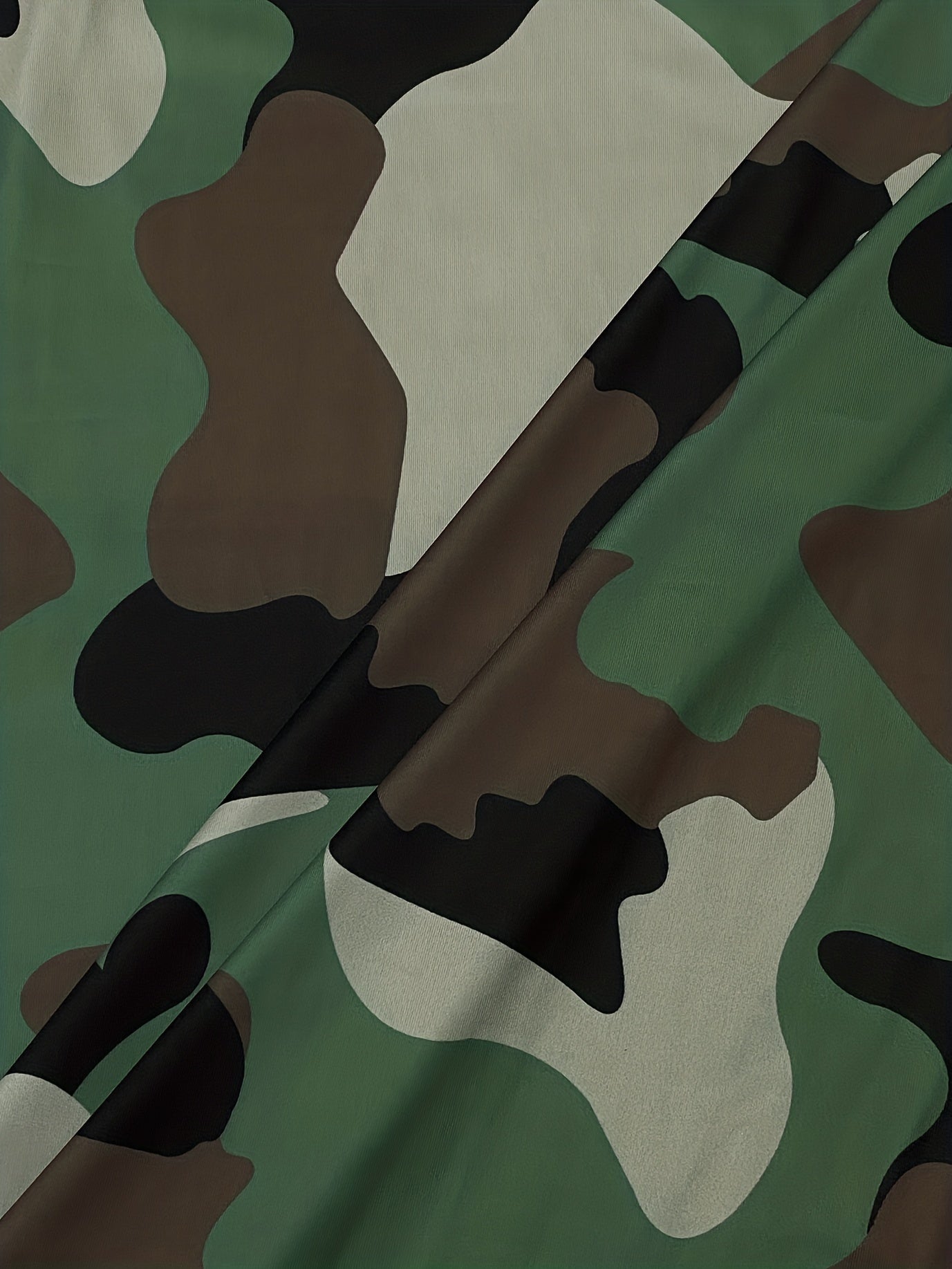  Camo Print Off Shoulder Maxi Dress With Pockets
