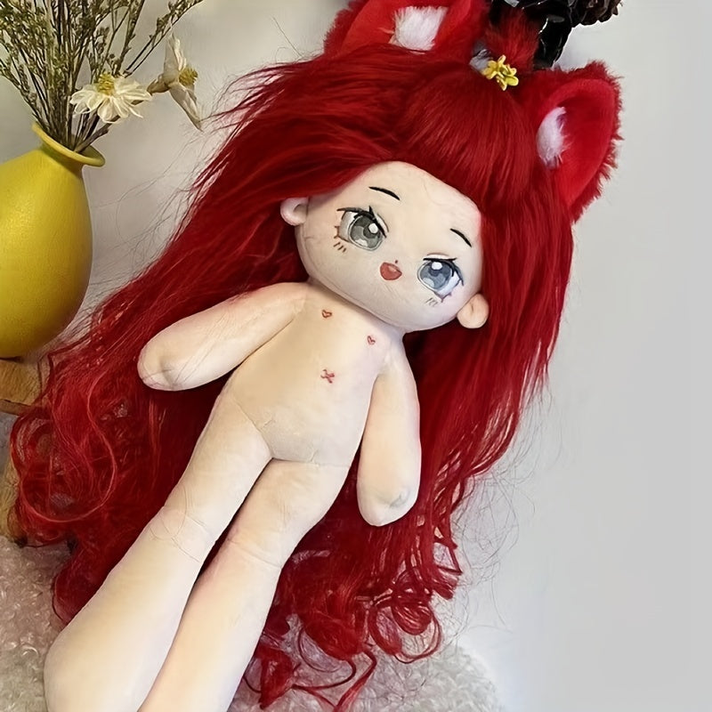 Amy Doll with Exploding Hair & Plush Toy - Perfect Birthday Gift for Girls
