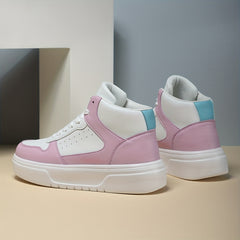 Women's Lightweight Block Skate Shoes Wear-Resistant Chunky Sneakers