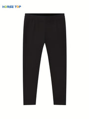 2pcs Girls Comfortable Leggings Elastic Waist Pants