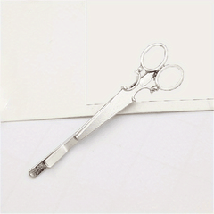 Scissor Shaped Hairpin Punk Hair Clip for Women Girls Hair