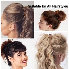 Vintage Hair Clip Banana Clip Large Ponytail Holder for Women