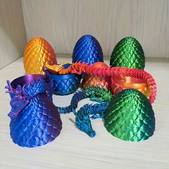 3D Printed Glow in the Dark Chinese Dragon & Surprise Egg