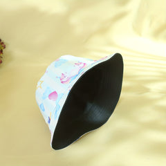 Pentagram Printed Bucket Hat Reversible Sunscreen Beach Hats Fisherman Cap