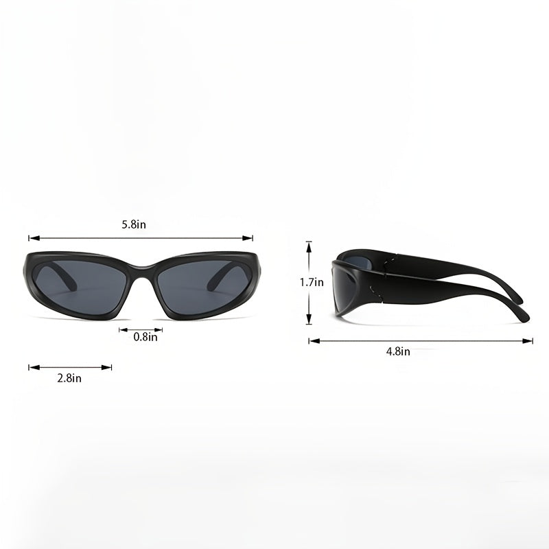 Y2K Wrap Around Sports Sunglasses UV400