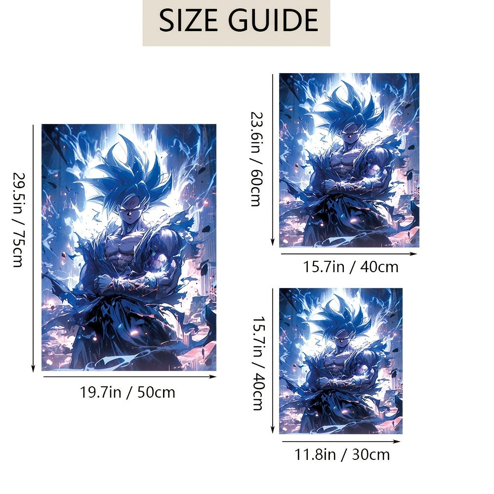 Hot Blooded Anime Poster Wall Art Canvas Painting