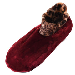 Leopard Thermal Non Slip Socks for Women - Slipper Socks for Yoga Dance
