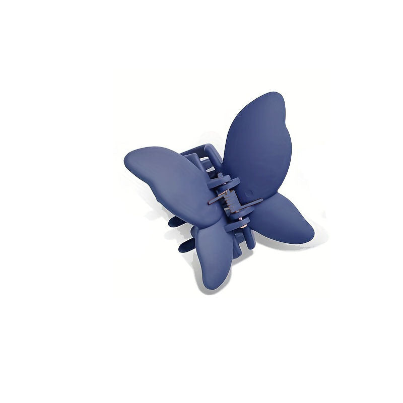 Butterfly Hair Claw Solid Banana Clip Non Slip Hair Styling Accessory