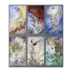 Christmas Tarot Card Set for Beginners - 78 Cards & Guide