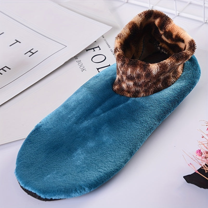 Coral Fleece Non-Slip Socks for Winter Sports