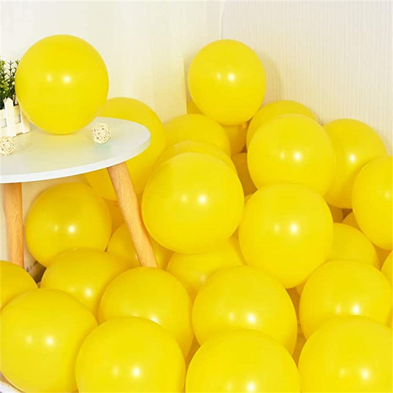 30pcs 10 inch Matte Latex Balloons with Ribbons for Party Decorations