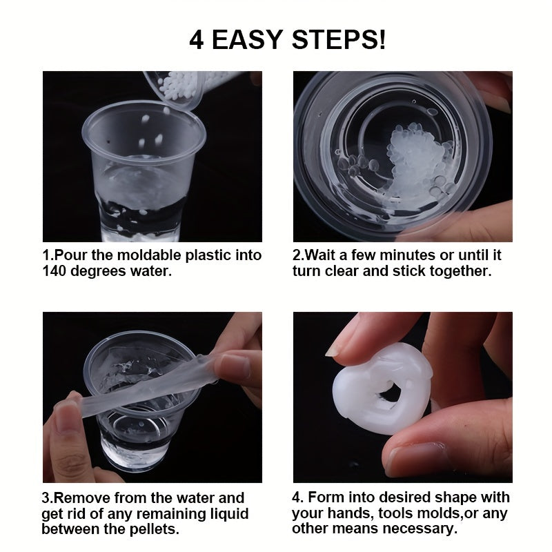 Thermoplastic Resin Beads 200g Moldable Plastic