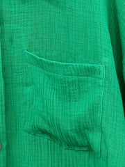  Long Sleeve Shirt & Shorts Outfit Set