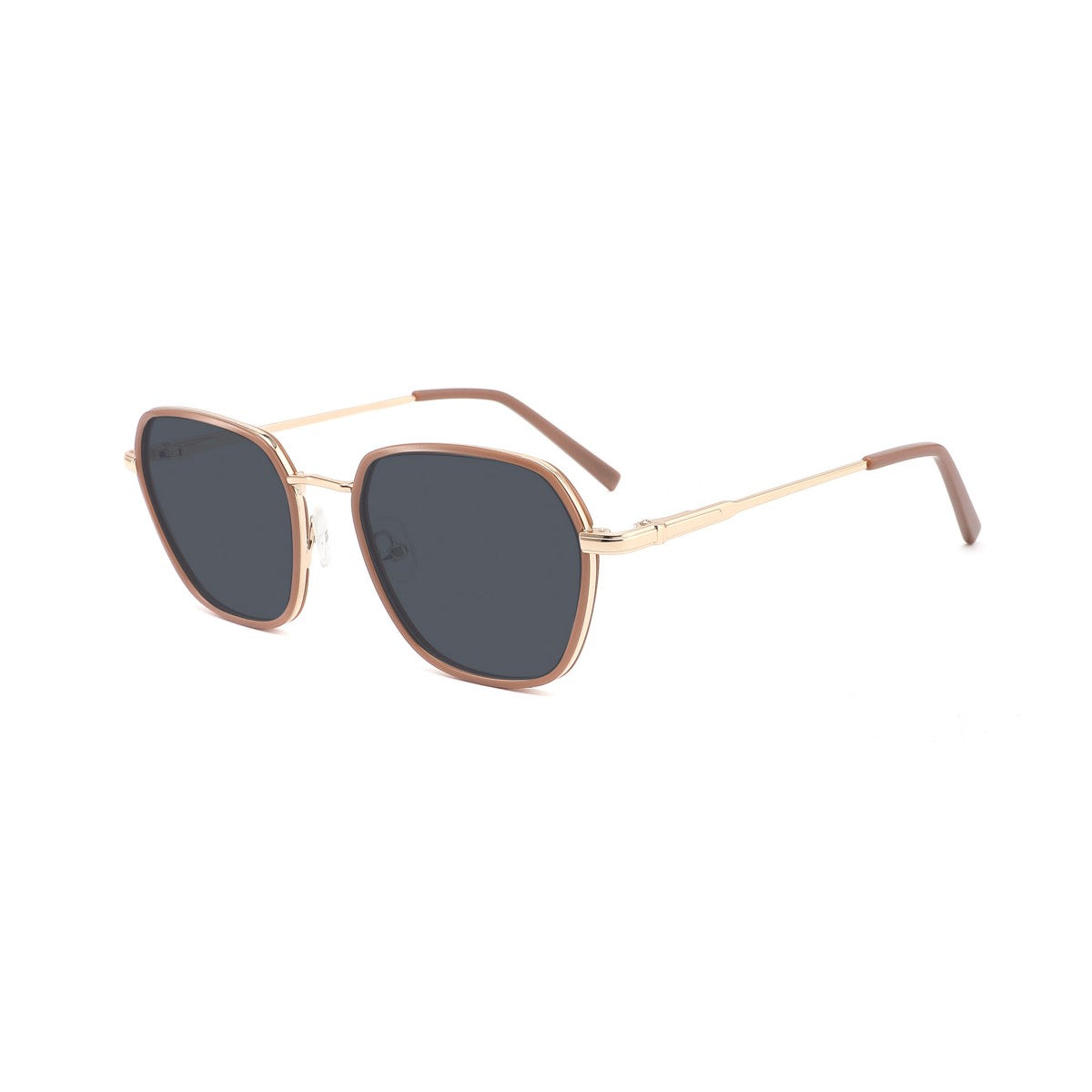 Classic Unisex Sunglasses Black Frame