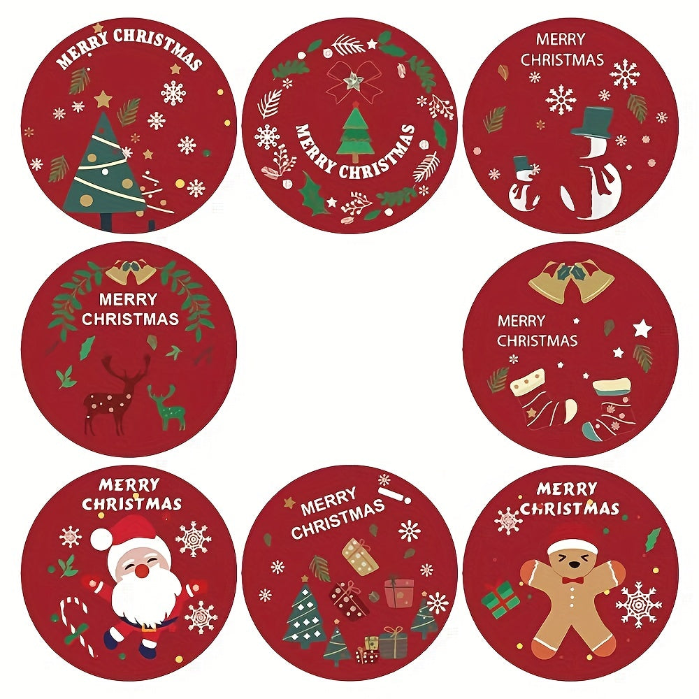 500pcs Reward Stickers Christmas Label Toys
