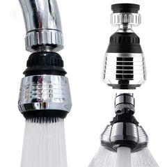 360 Degree Kitchen Faucet Extension Pipe Bathroom Shower Filter