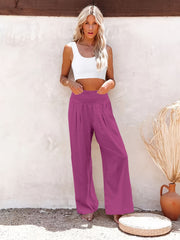 Elastic Loose Wide Leg Pants for Spring & Summer