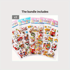 Christmas Stickers Christmas Theme Seal Labels Stickers For DIY Gift
