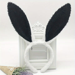 Bunny Rabbit Ear Headband Plush Hairband Costume Party Easter Hair Accessories