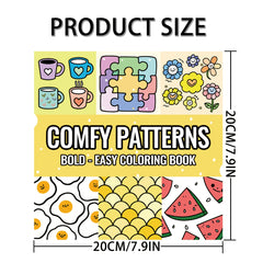 Adult Coloring Book 20x20cm 24 Pages - Easter Theme