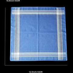 3pcs Men's Striped Business Pocket Handkerchief
