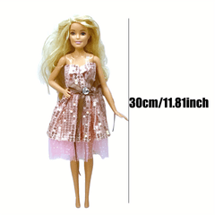 Princess Wedding Doll Evening Dress - High End Mesh Dresses