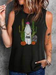 Plus Size Graphic Print Tank Top for Women