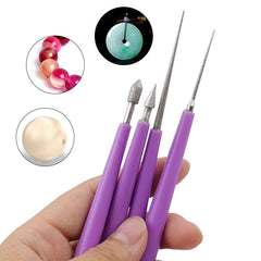 Diamond File Cutter Set Bead Reamer Needle Jewelry Tool