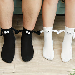 Cute Couple Socks: Magnetic Attraction & Fashionable
