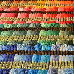 482 Colors 8m Double Standard Polyester Cross Stitch Embroidery Thread