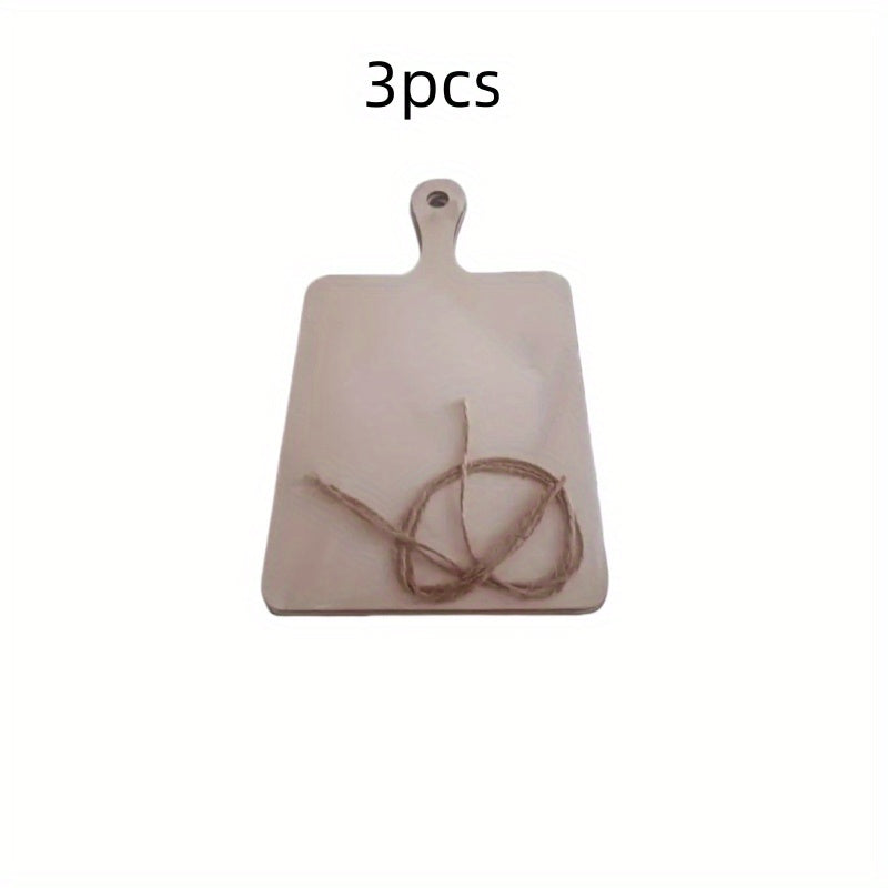 Mini Wooden Cutting Board With Handle Paddle Cutting Board