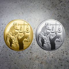 Egyptian Death Protector Treasure Coin Collectible Gift