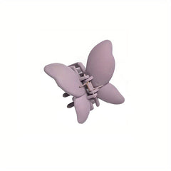 Butterfly Hair Claw Solid Banana Clip Non Slip Hair Styling Accessory
