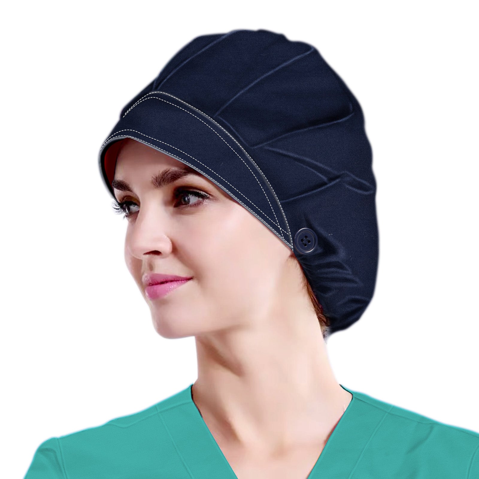 Adjustable Washable Working Cap Button Unisex Cotton Hats Print