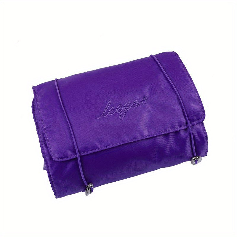 Nylon Rope Rolling Cosmetic Bag Portable Makeup Storage Bag