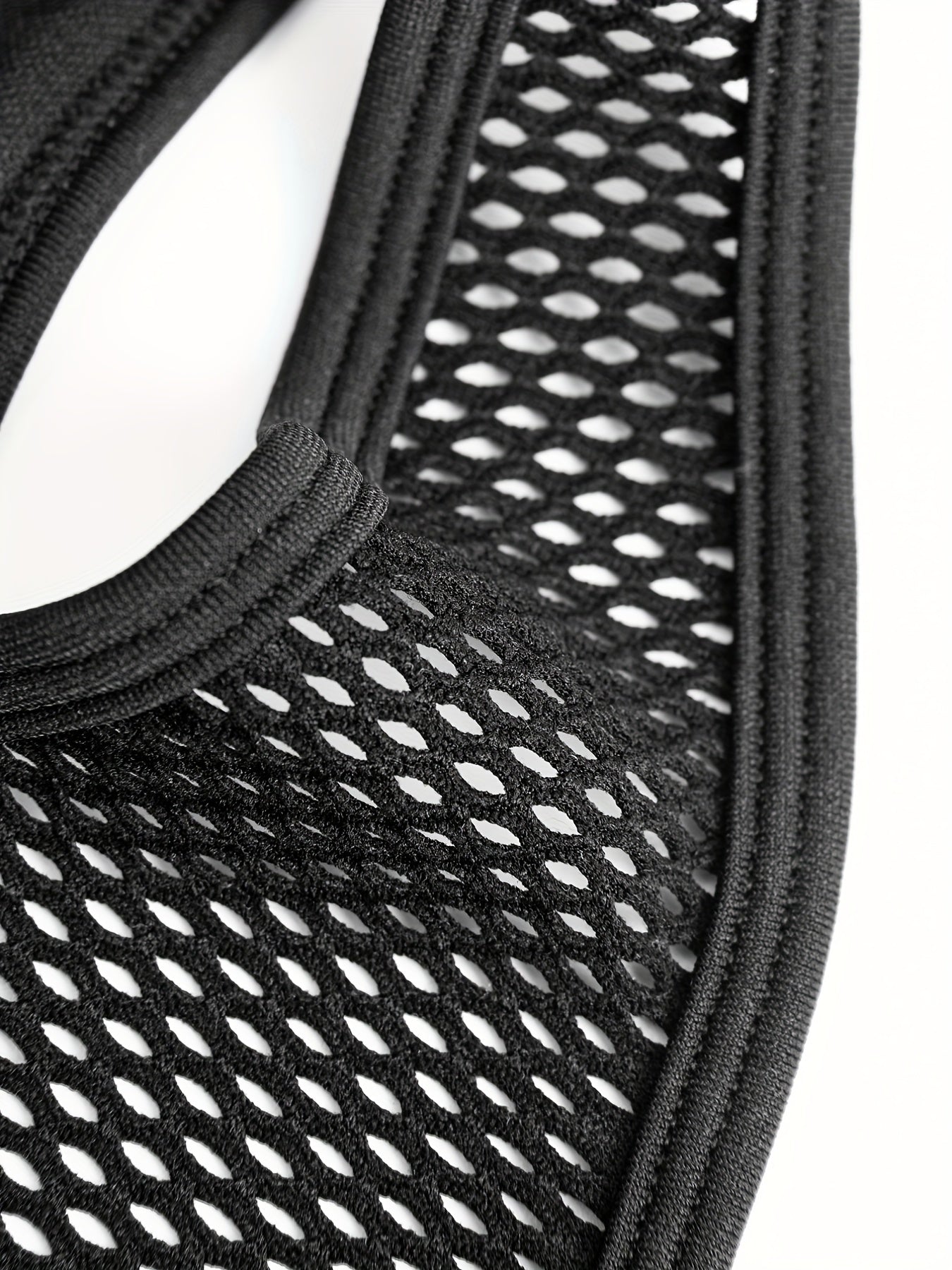 Solid Cut Out Sports Bra High Impact Workout Bra