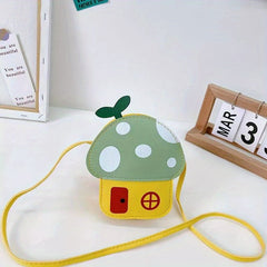 Kids Mushroom Backpack Coin Purse Bag