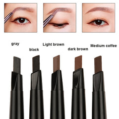 Waterproof Natural Makeup Eyebrow Pencil Double Heads Long-lasting