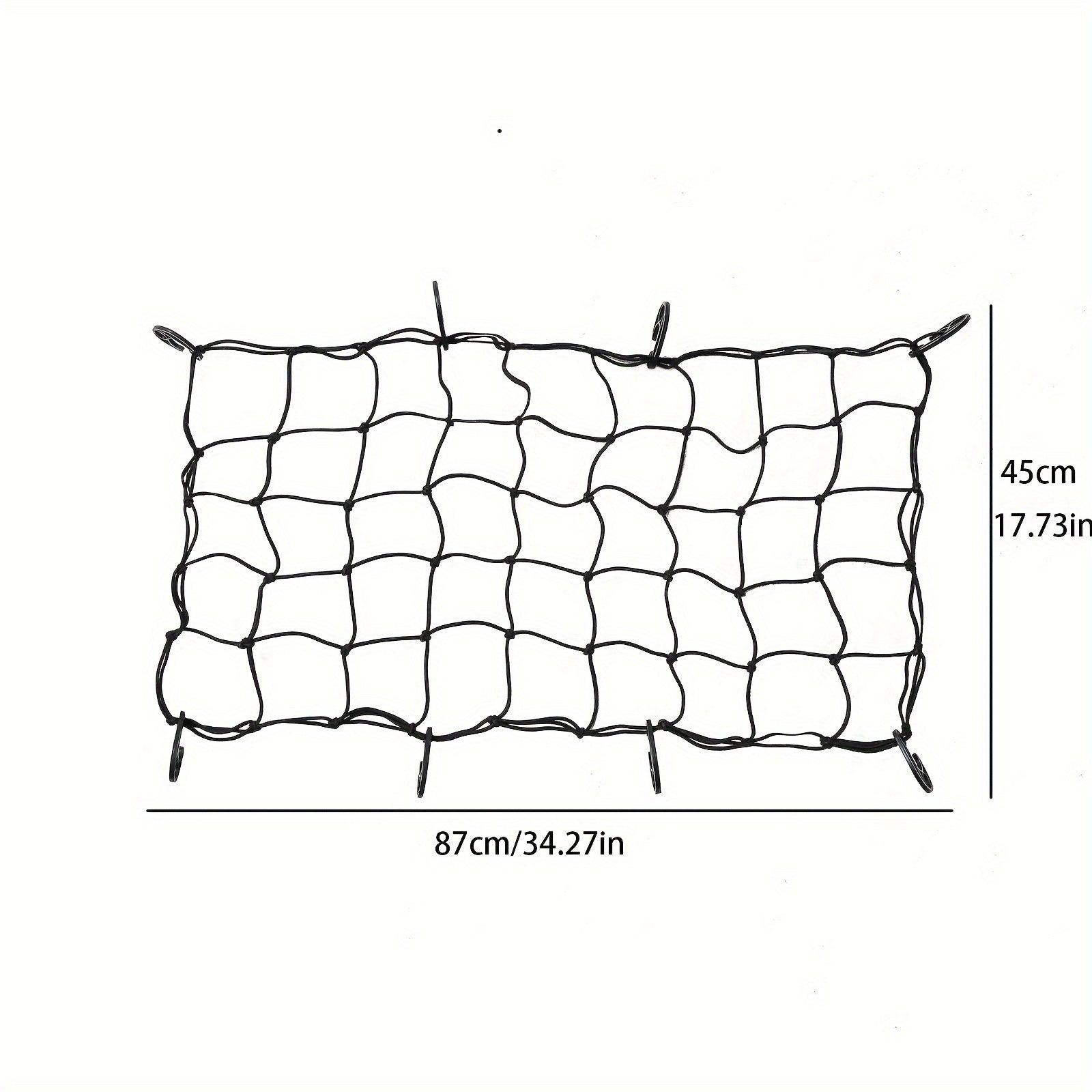 Portable Cargo Net for Outdoor Garden Wagon