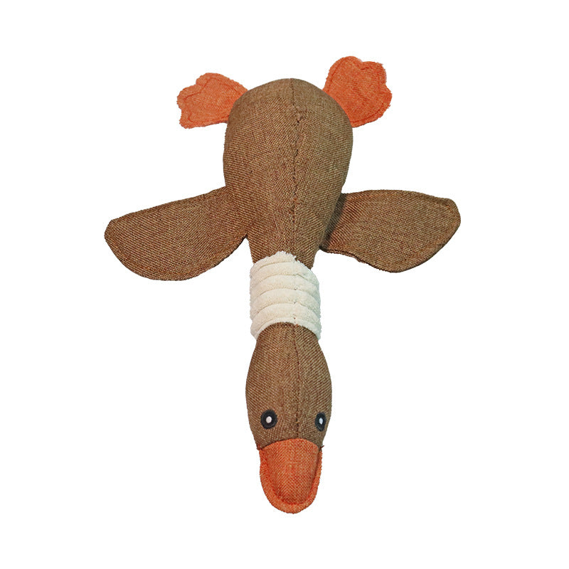 Plush Squeaky Pet Chew Toy for Dogs & Cats