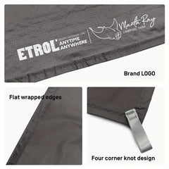 Waterproof Camping Mat Ultra Light Nylon Tent Footprint Tarp