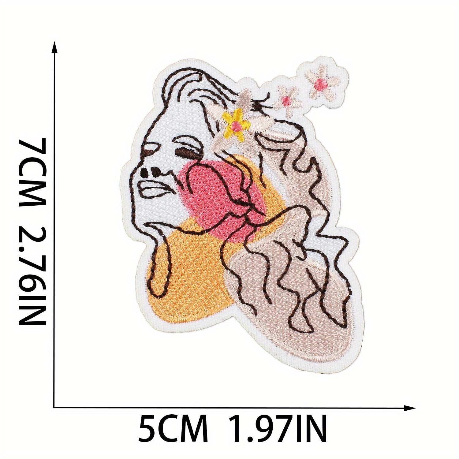 16pc Sun Embroidery Iron On Patches For Men Sew On Embroidered Applique