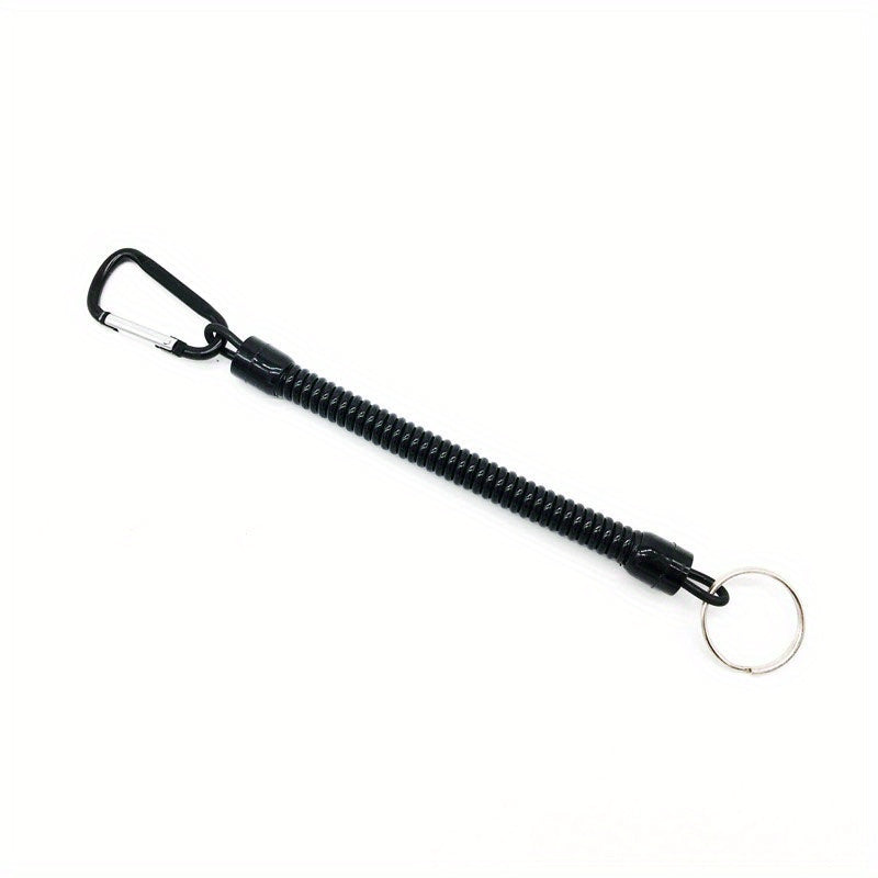 Multifunctional Spring Rope Key Chain Carabiner Key Holder