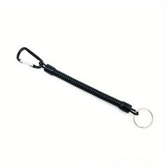 Multifunctional Spring Rope Key Chain Carabiner Key Holder
