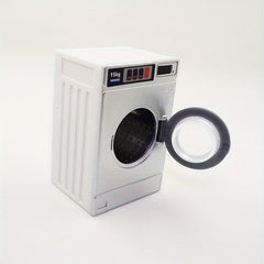 Mini Dollhouse Washing Machine Model Realistic Prop for Dollhouses
